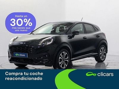 Negro Usado 2021 Ford Puma ST-Line SUV | 15.990 € (Precio justo)