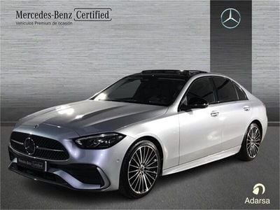 Gris Usado 2023 Mercedes C220 Berlina | 39.995 € (Precio justo)