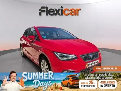 Usado Seat Ibiza Style 110 CV (80 kW) 2023 Rojo Utilitario