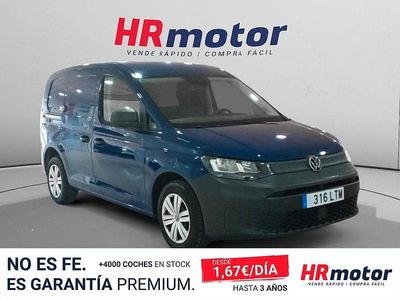 Usado VW Caddy 75 CV (55 kW) 2021 Azul Monovolumen