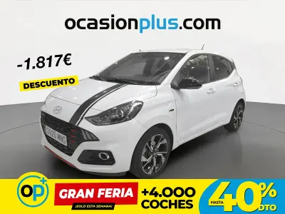 Usado Hyundai i10 N Line 84 CV (61 kW) 2024 Blanco Utilitario