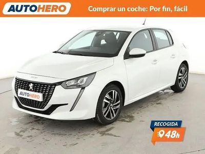 Brugt Peugeot 208 Allure 101 HK (74 kW) 2020 Hvid Hatchback