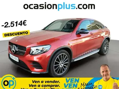 Usado Mercedes GLC250 211 CV (155 kW) 2018 Rojo SUV