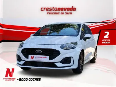 Usado Ford Fiesta ST-Line 155 CV (114 kW) 2022 Blanco Utilitario