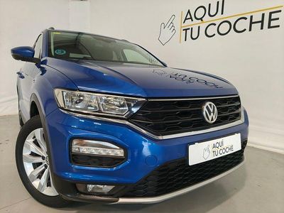 Usado VW T-Roc Advance 115 CV (84 kW) 2020 Azul SUV