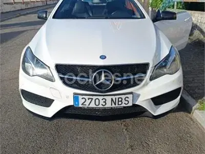 Usado Mercedes E350 258 CV (189 kW) 2015 Blanco Coupe