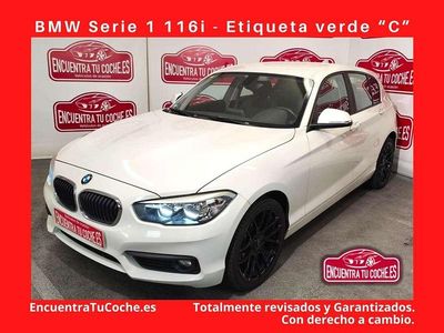 Usado BMW 116 Advantage 116 CV (85 kW) 2015 Blanco Utilitario