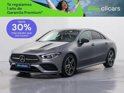 Usado Mercedes CLA180 136 CV (100 kW) 2020 Gris / plata Berlina