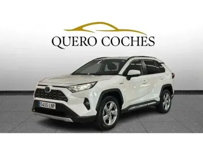 Brugt Toyota RAV4 Hybrid Advance 218 HK (160 kW) 2021 Hvid SUV