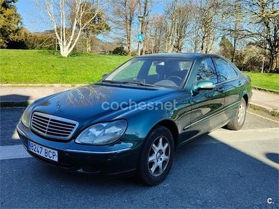 Usado Mercedes S320 197 CV (144 kW) 2000 Verde Berlina