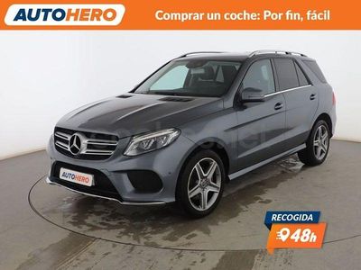 Usado Mercedes GLE250 AMG line 205 CV (150 kW) 2018 Gris / plata SUV