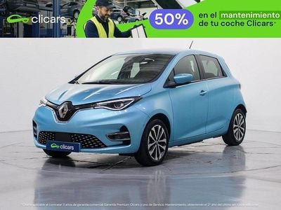 Usado Renault Zoe Zen 100 kW (136 CV) 2021 Azul Utilitario