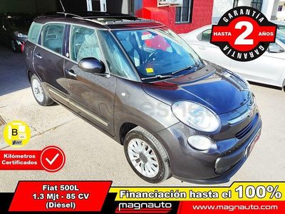 Usado Fiat 500L Lounge 85 CV (62 kW) 2014 Gris / plata Monovolumen