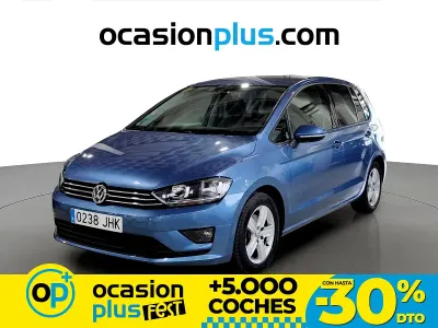 Usado VW Golf Sportsvan Advance 125 CV (91 kW) 2015 Azul Monovolumen