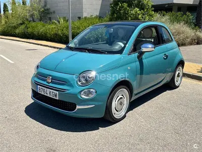 Usado Fiat 500 69 CV (50 kW) 2017 Azul Berlina