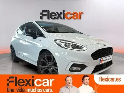 Usado Ford Fiesta ST-Line 100 CV (73 kW) 2018 Blanco Utilitario