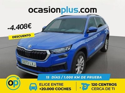 Usado Skoda Kodiaq Ambition 150 CV (110 kW) 2022 Azul SUV
