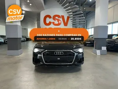 Usado Audi A6 Advanced 340 CV (250 kW) 2022 Negro Utilitario
