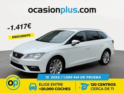 Blanco Usado 2019 Seat Leon XCELLENCE Familiar | 15.590 € (Precio justo)