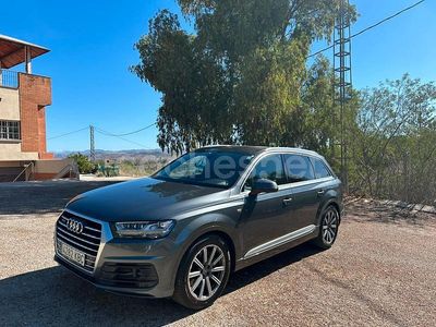 Usado Audi Q7 S-Line 218 CV (160 kW) 2017 Gris / plata SUV