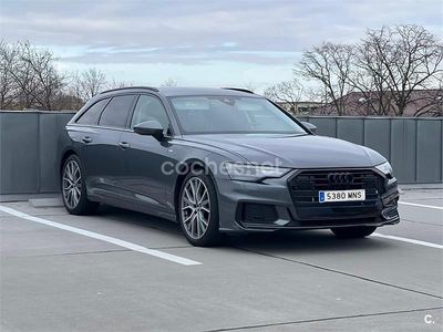 Usado Audi A6 S-Line 204 CV (150 kW) 2019 Gris / plata Familiar