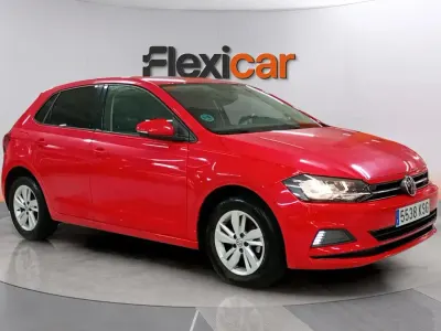 Käytetty VW Polo Advance 95 HP (69 kW) 2018 Punainen Viistoperä
