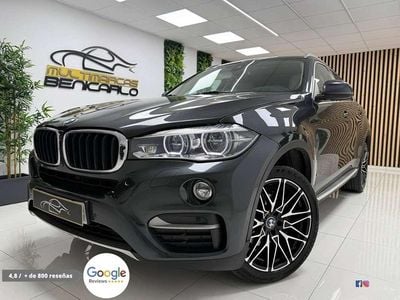 Negro Usado 2017 BMW X6 SUV | 37.900 €
