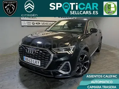 Usado Audi Q3 Sportback S-Line 150 CV (110 kW) 2020 Negro SUV