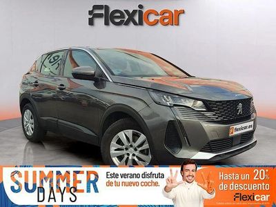 Usado Peugeot 3008 Active 130 CV (95 kW) 2021 Gris SUV