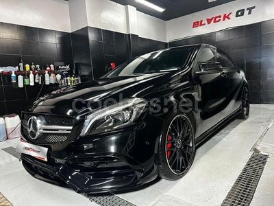 Negro Usado 2016 Mercedes A45 AMG Berlina | 28.990 € (Precio justo)