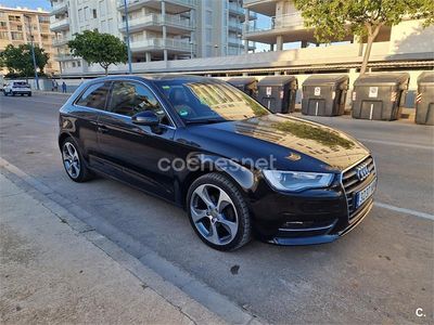 Usado Audi A3 Attraction 105 CV (77 kW) 2013 Negro Berlina