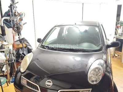 Usado Nissan Micra Acenta 86 CV (63 kW) 2009 Negro Berlina