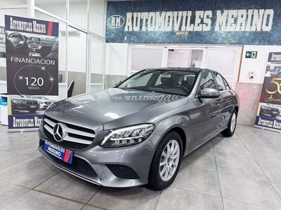 Gris Usado 2019 Mercedes C200 Berlina | 26.900 € (Precio justo)
