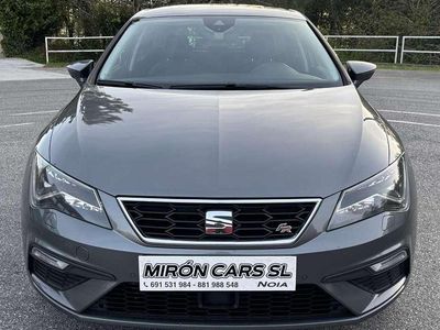 Usado Seat Leon FR 184 CV (135 kW) 2018 Gris Utilitario