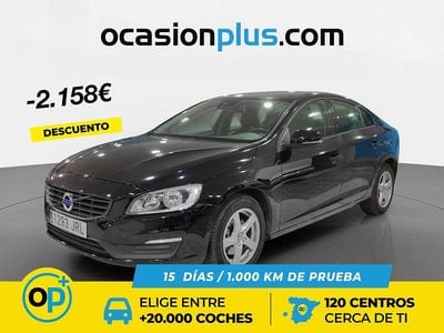 Usado Volvo S60 Kinetic 120 CV (88 kW) 2016 Negro Berlina