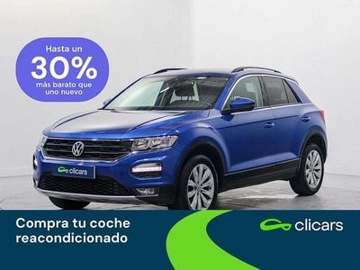 Usado VW T-Roc Advance 150 CV (110 kW) 2021 Azul SUV