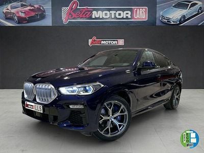 Azul Usado 2021 BMW X6 SUV | 54.990 € (Precio justo)