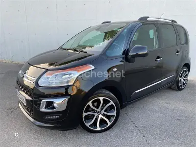 Usado Citroën C3 Picasso Exclusive 99 CV (72 kW) 2016 Negro Monovolumen