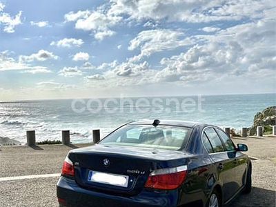 Usado BMW 520 163 CV (119 kW) 2008 Azul Berlina