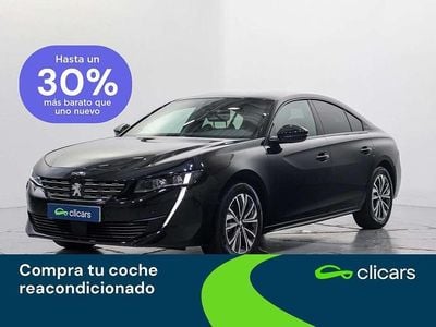 Usado Peugeot 508 Allure 131 CV (96 kW) 2023 Negro Berlina