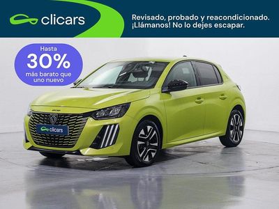 Usado Peugeot 208 Allure 100 CV (73 kW) 2024 Amarillo Utilitario