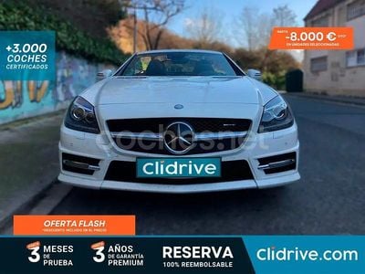 Usado Mercedes SLK250 204 CV (150 kW) 2013 Blanco Descapotable