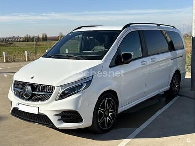 Blanco Usado 2022 Mercedes V300 Avantgarde Monovolumen | 62.000 € (Precio justo)