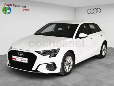 Usado Audi A3 110 CV (80 kW) 2021 Blanco Berlina
