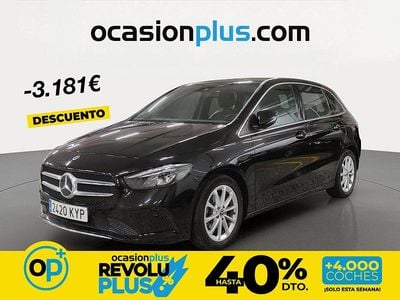 Usado Mercedes B180 116 CV (85 kW) 2019 Negro Monovolumen