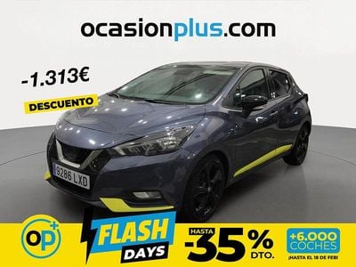 Usado Nissan Micra 92 CV (67 kW) 2022 Gris Utilitario