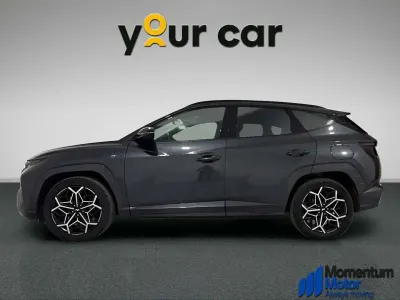 Usado Hyundai Tucson N Line 136 CV (100 kW) 2024 Gris SUV