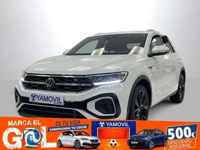 Usado VW T-Roc R-line 150 CV (110 kW) 2022 Blanco SUV