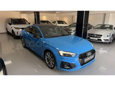 Usado Audi A5 Sportback 204 CV (150 kW) 2020 Azul Utilitario