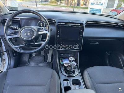 Blanco Usado 2021 Hyundai Tucson SUV | 21.500 € (Precio justo)